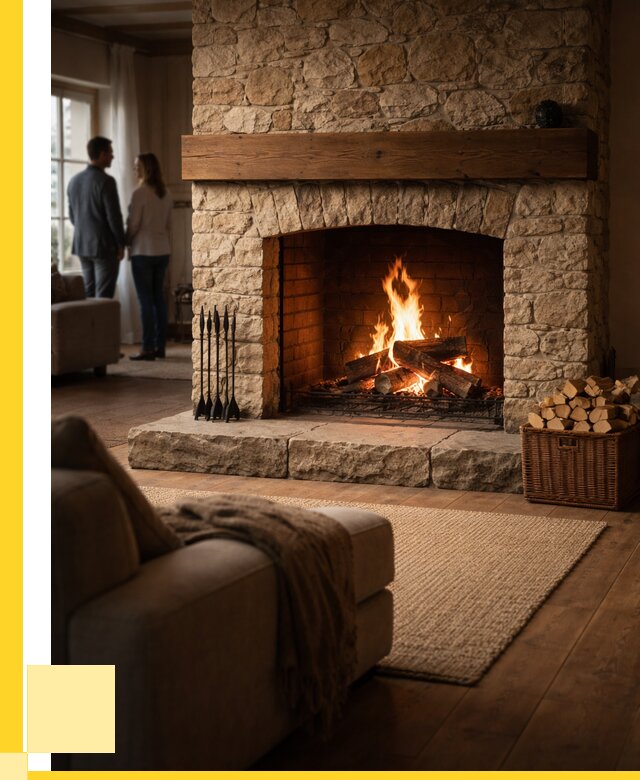 Открытые камины под ключ в Гулькевичах от 155610 р. ЭриданГль