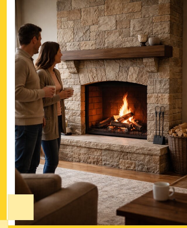 Каменные камины на заказ в Гулькевичах от 186732 р. | ЭриданГль