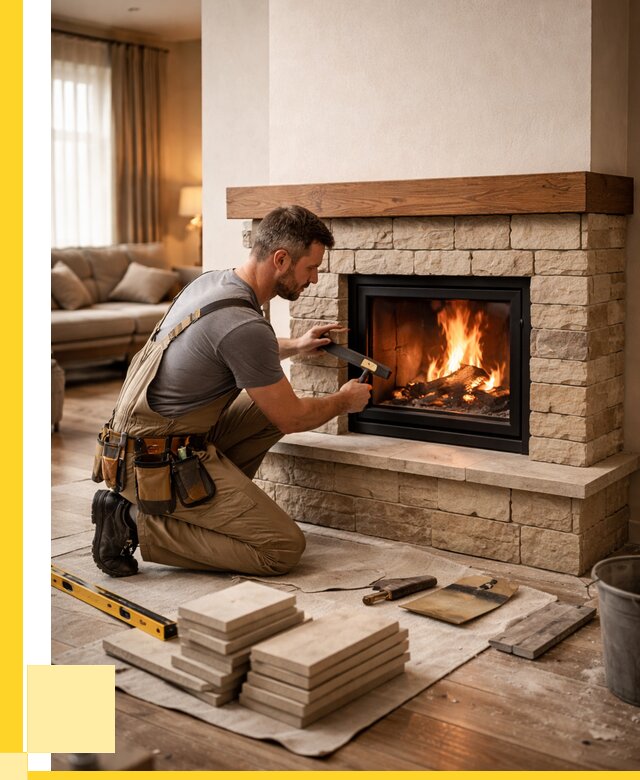 Строительство каминов в Гулькевичах от 155610 р., ЭриданГль - под ключ