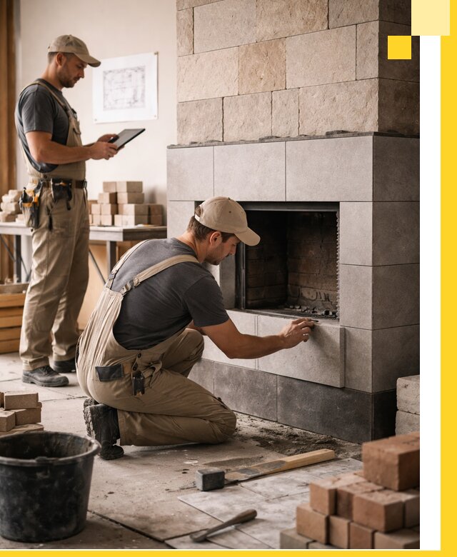 Индивидуальные проекты каминов и каминных систем в Гулькевичах