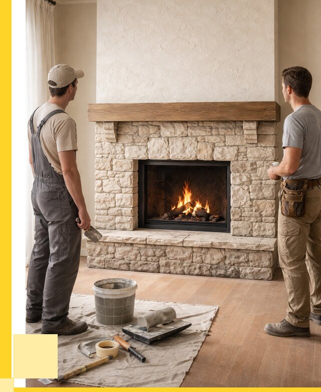 Отделка каминов в Гулькевичах от 6743 р. под ключ | ЭриданГль