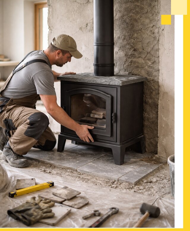 Профессиональный монтаж печей и каминов в Гулькевичах под ключ