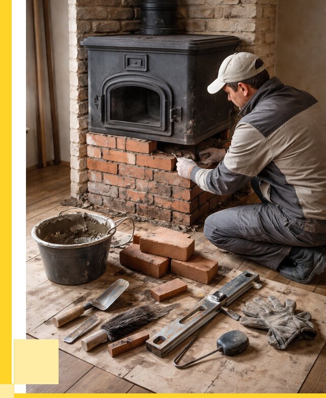 Ремонт печей в Гулькевичах от 12449 р., услуги печника ЭриданГль