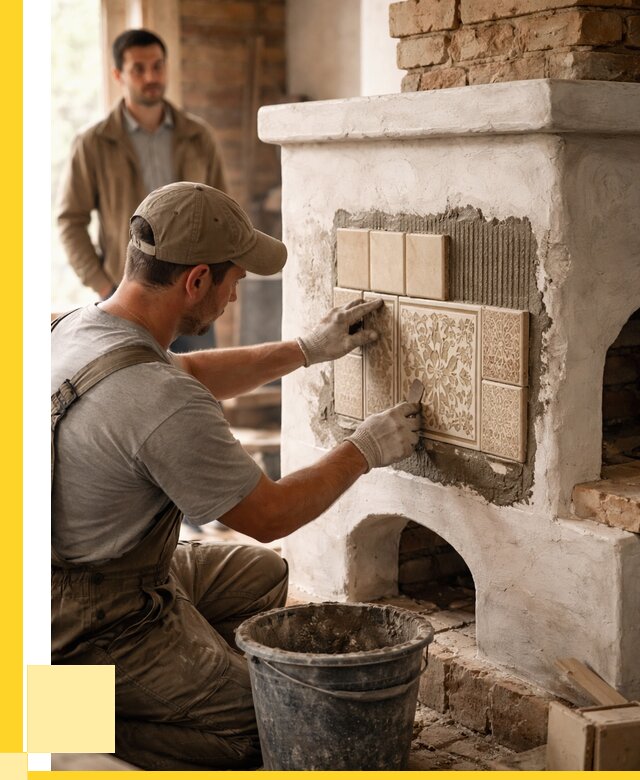 Отделка печей и банных печей в Гулькевичах от 36309 р. | ЭриданГль