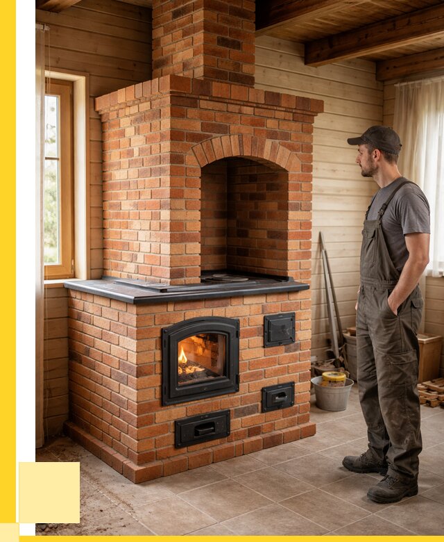 Кирпичные печи в Гулькевичах: купить от 155610 р. | ЭриданГль