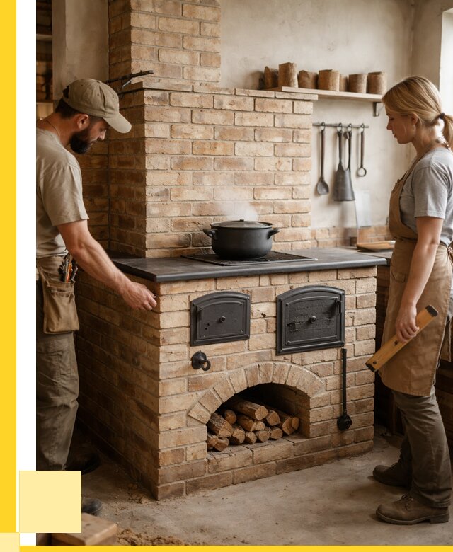 Варочно отопительные печи в Гулькевичах от 93366 р. | ЭриданГль