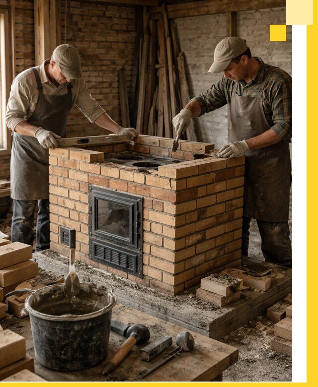 Изготовление и установка варочных печей под ключ в Гулькевичах