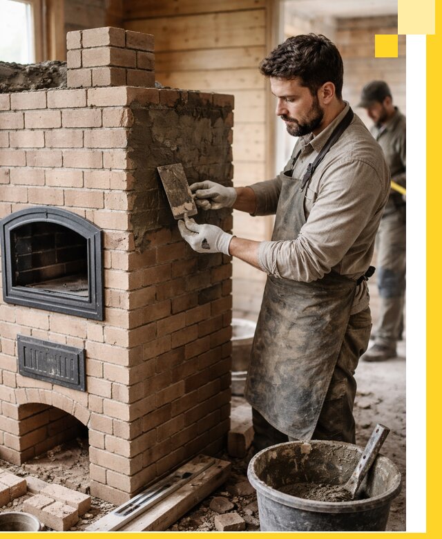 Изготовление и установка печей-шведок под ключ в Гулькевичах