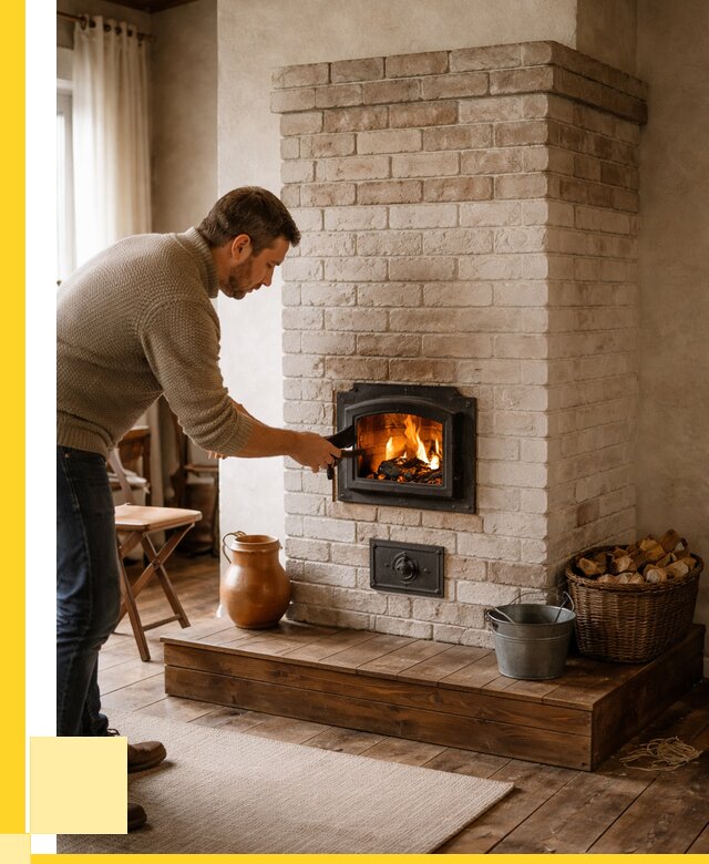 Печь голландка из кирпича в Гулькевичах от 88179 р. | ЭриданГль