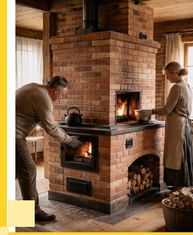 Печи для загородного дома под ключ в Гулькевичах от 82992 р. | ЭриданГль