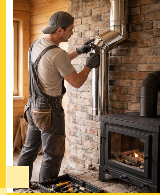 Монтаж дымоходов для печей в Гулькевичах от 7781 р. | ЭриданГль