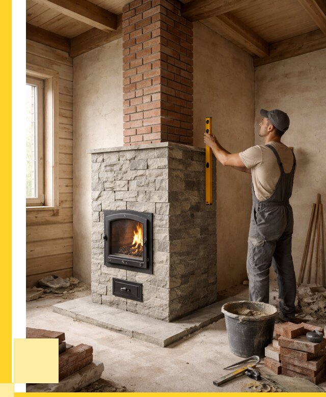 Печи и дымоходы под ключ в Гулькевичах от 46683 р., ЭриданГль