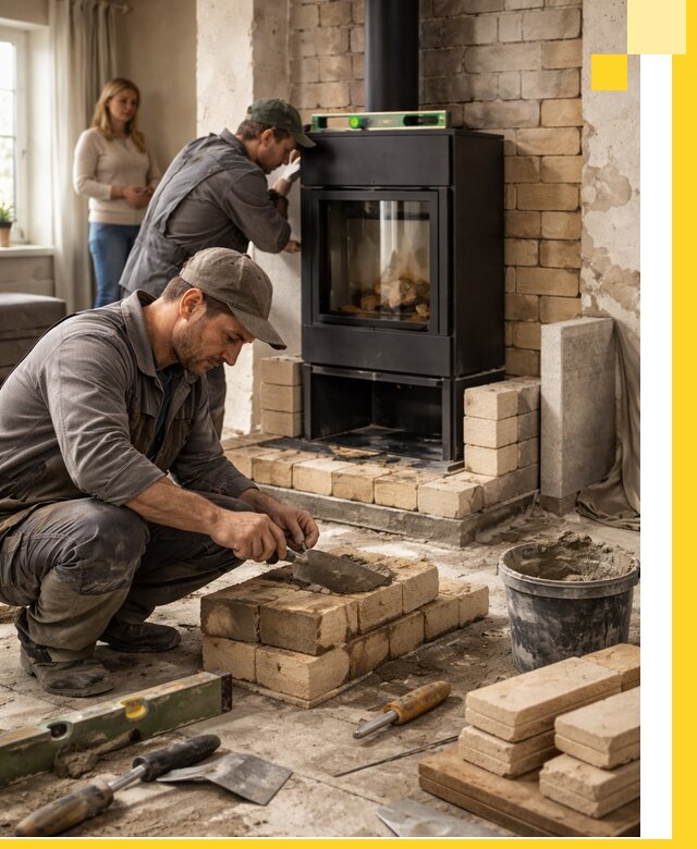 Печи и камины под ключ: проект, установка в Гулькевичах