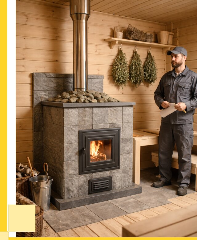 Печи для бани под ключ в Гулькевичах от 124488 р. | ЭриданГль