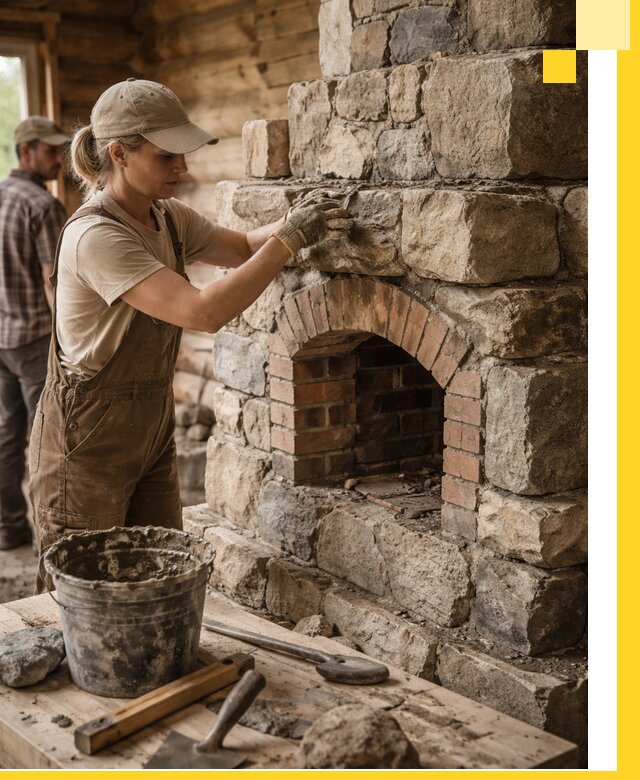 Каменные печи на заказ и монтаж в Гулькевичах, долговечные решения