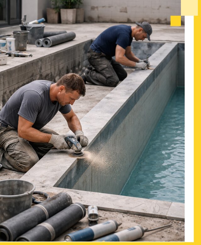 Профессиональный ремонт бассейнов под ключ в Гулькевичах