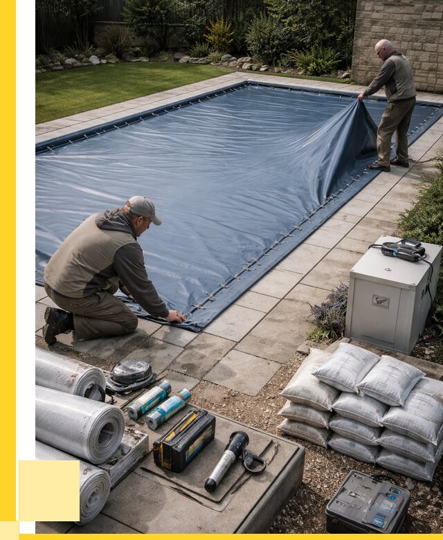 Консервация бассейнов в Гулькевичах под ключ от 6743 р. | ЭриданГль