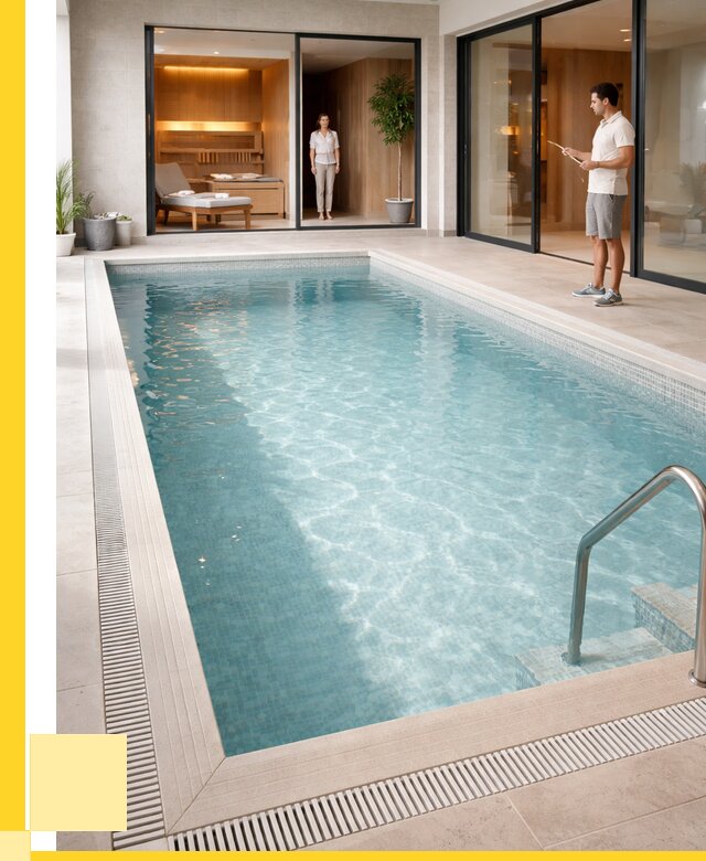 Отделка бассейна пленкой ПВХ в Гулькевичах от 3631 р. - ЭриданГль