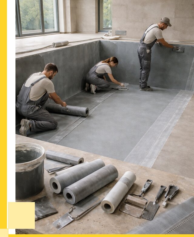 Гидроизоляция бассейнов в Гулькевичах от 2075 р., ЭриданГль