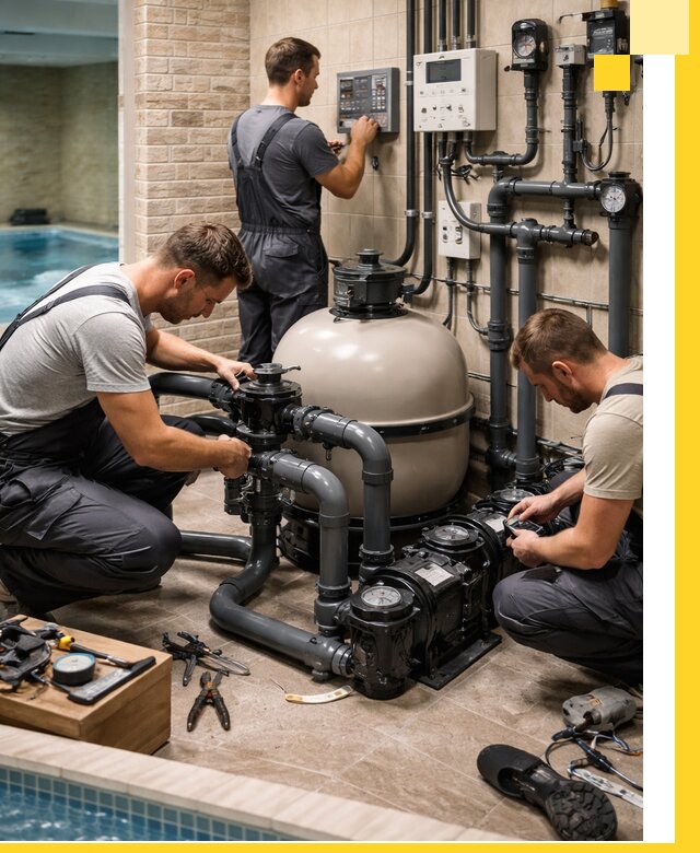 Комплексное оборудование для бассейнов под ключ в Гулькевичах