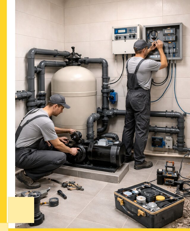 Монтаж оборудования для бассейнов в Гулькевичах от 41496 р. | ЭриданГль