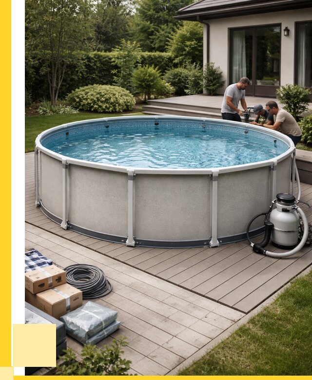 Купить каркасные бассейны в Гулькевичах от 46683 р. | ЭриданГль