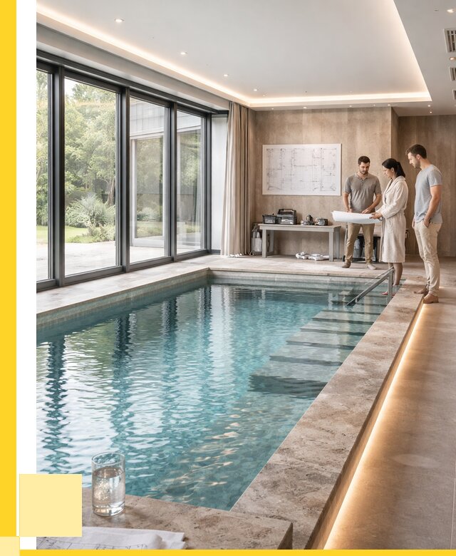 Закрытые бассейны под ключ в Гулькевичах от 2593500 р. | ЭриданГль