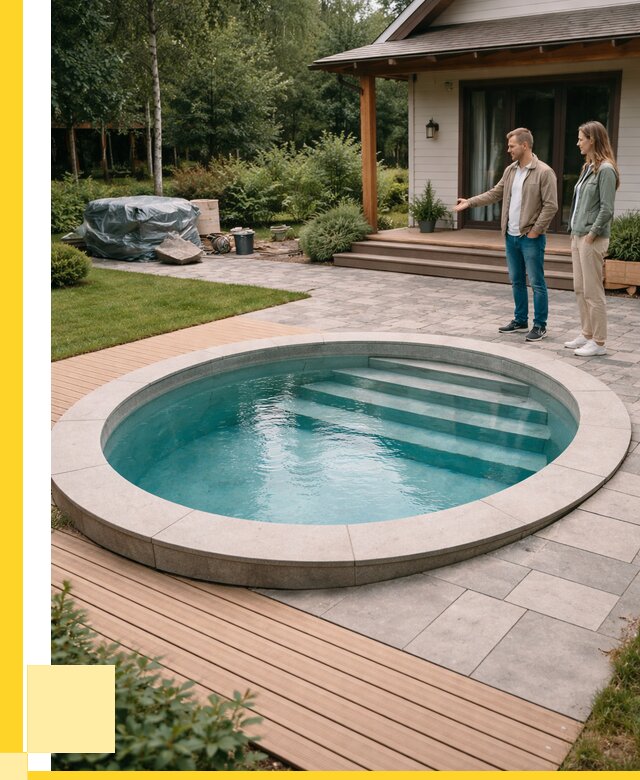 Бассейн на даче под ключ в Гулькевичах от 207480 р., ЭриданГль