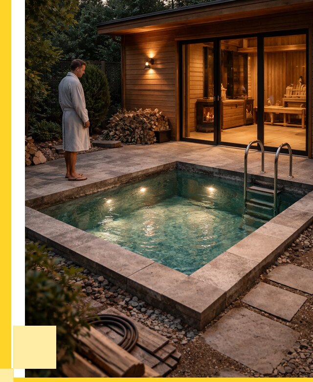 Бани с бассейном под ключ в Гулькевичах от 98553 р. | ЭриданГль