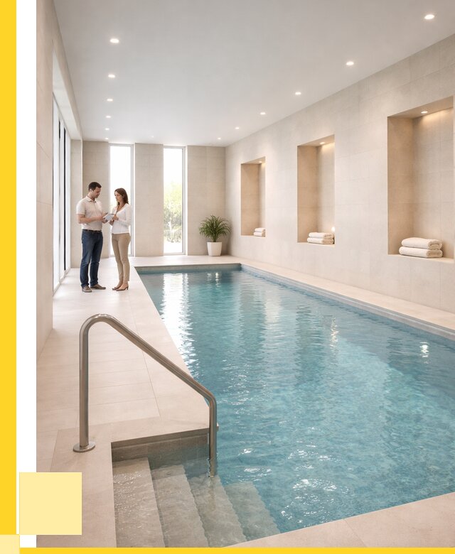 Бассейны в помещении под ключ в Гулькевичах от 1556100 р. | ЭриданГль