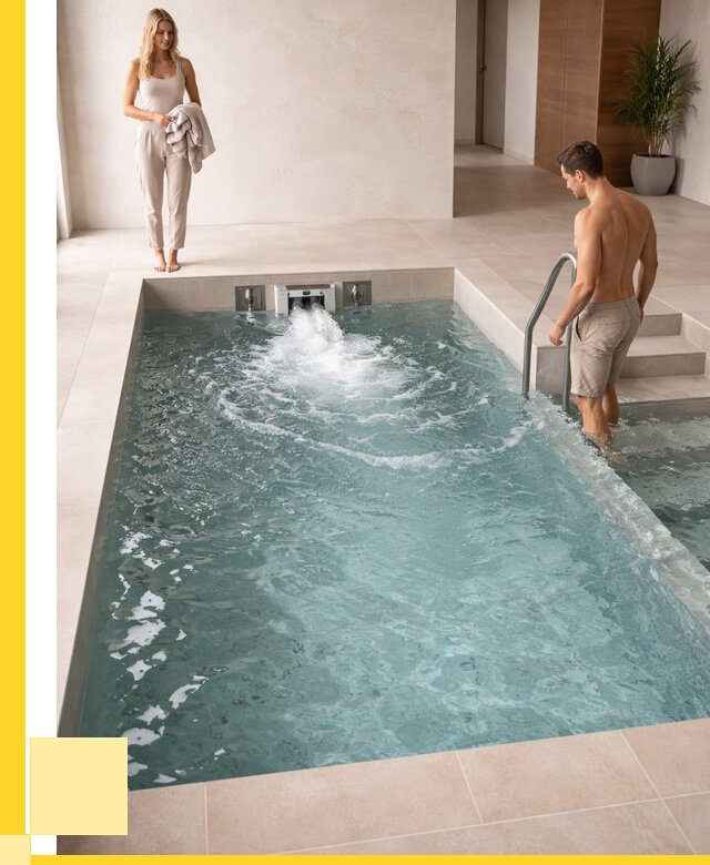 Бассейн с противотоком в Гулькевичах от 259350 р. | ЭриданГль