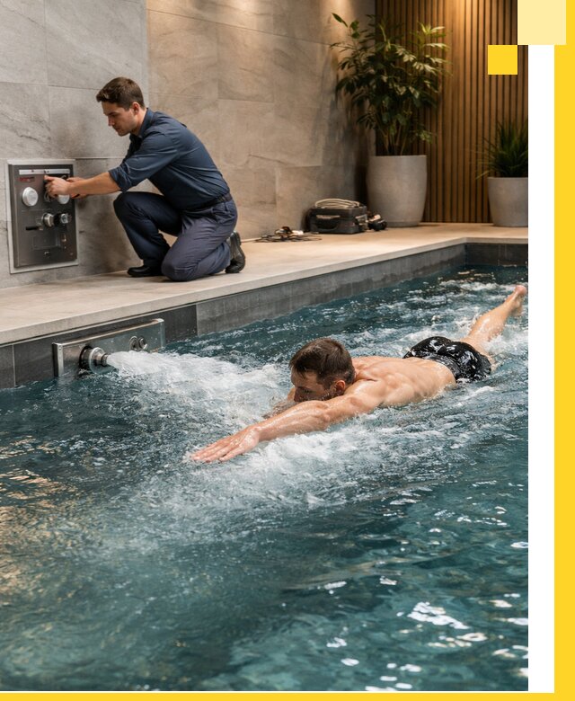 Проектирование и монтаж бассейнов с противотоком в Гулькевичах