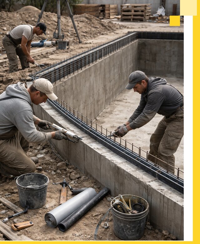 Качественный монтаж чаши бассейна в Гулькевичах под ключ с гарантией