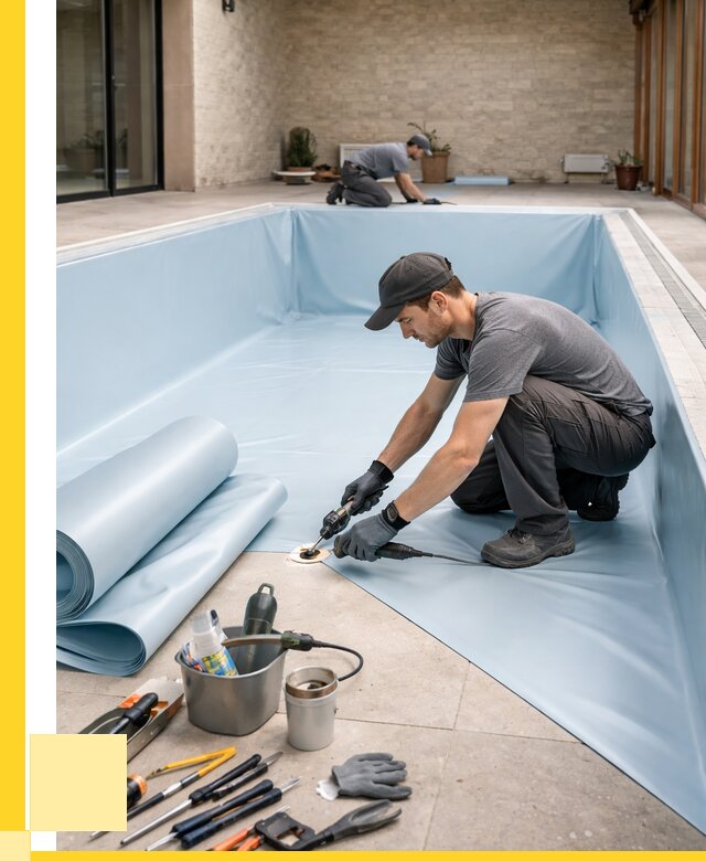 Пленка ПВХ для бассейнов в Гулькевичах от 2594 р. | ЭриданГль