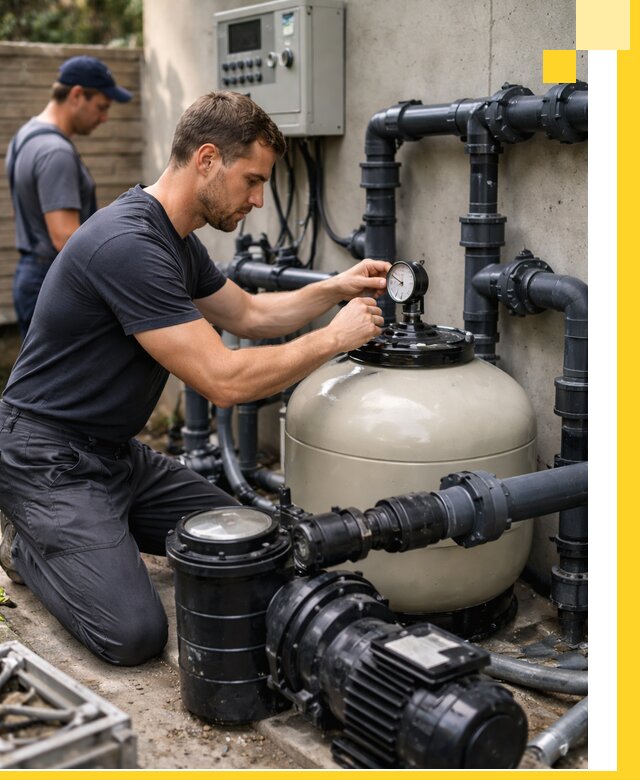 Поставка и монтаж фильтровального оборудования для бассейнов в Гулькевичах