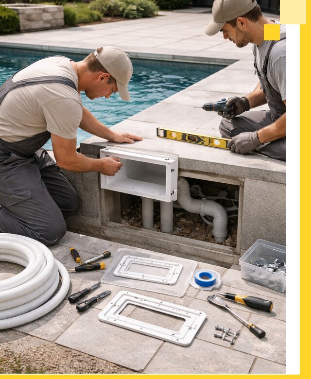 Поставка и установка скиммеров для бассейнов в Гулькевичах