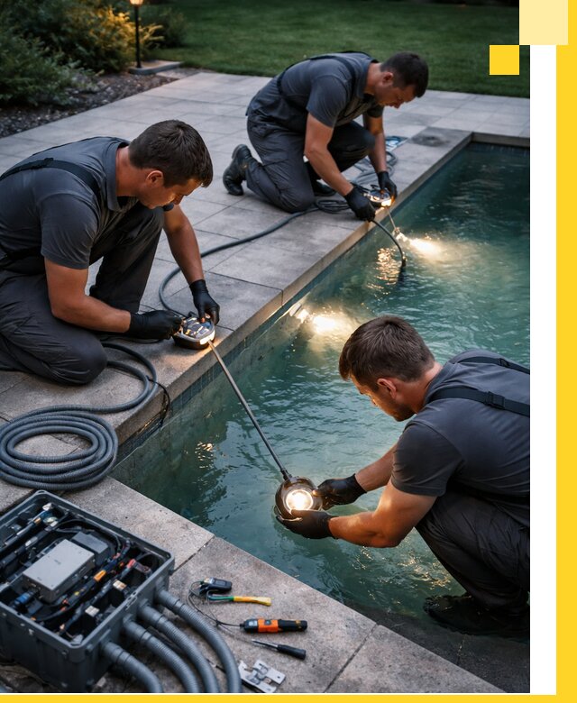 Профессиональное освещение бассейнов в Гулькевичах: дизайн и монтаж