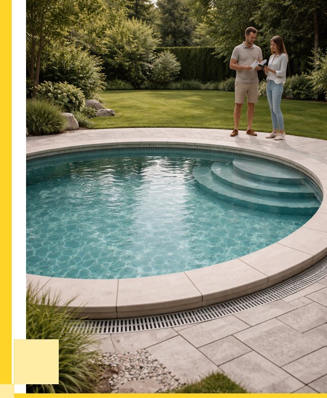 Круглые каркасные бассейны купить в Гулькевичах от 259350 р. | ЭриданГль