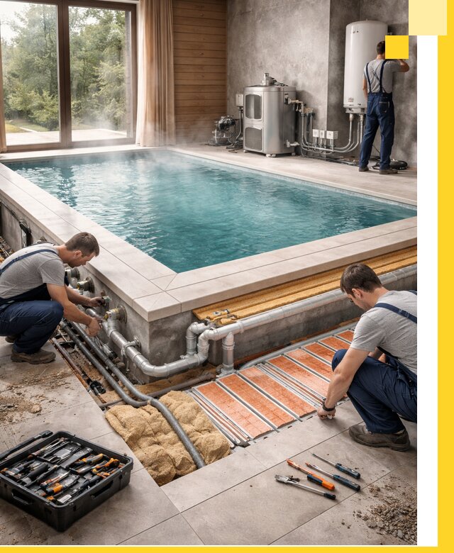 Проектирование и строительство тёплых бассейнов в Гулькевичах