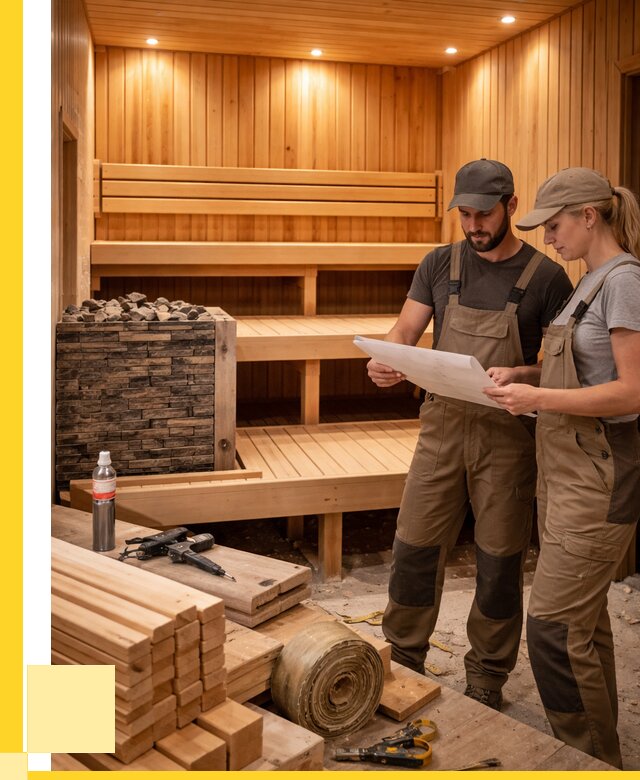 Строительство саун в Гулькевичах под ключ от 259350 р., ЭриданГль