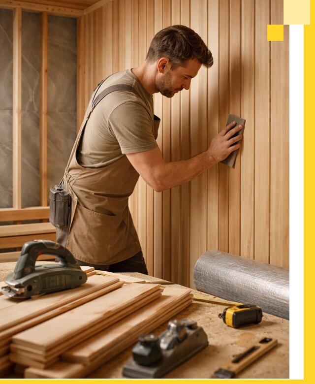 Профессиональная отделка саун и парных под ключ в Гулькевичах