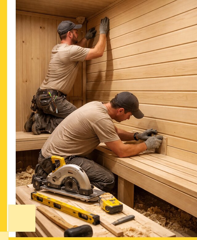 Обшивка саун вагонкой в Гулькевичах от 2594 р. | ЭриданГль