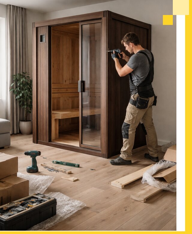 Установка и производство мини саун под ключ в Гулькевичах