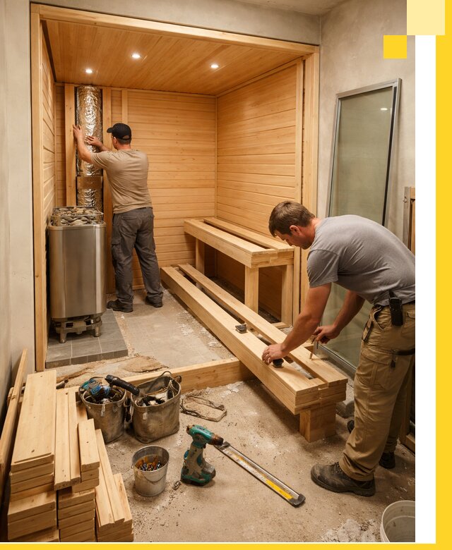 Проектирование и установка домашних саун под ключ в Гулькевичах