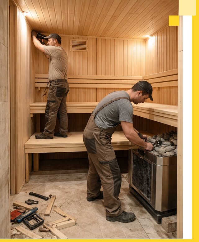 Купить сауну под ключ в Гулькевичах с монтажом и гарантией