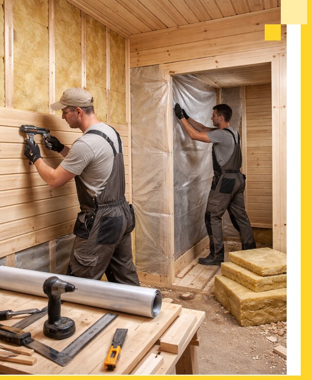 Бани под ключ в Гулькевичах с проектом и полным монтажом