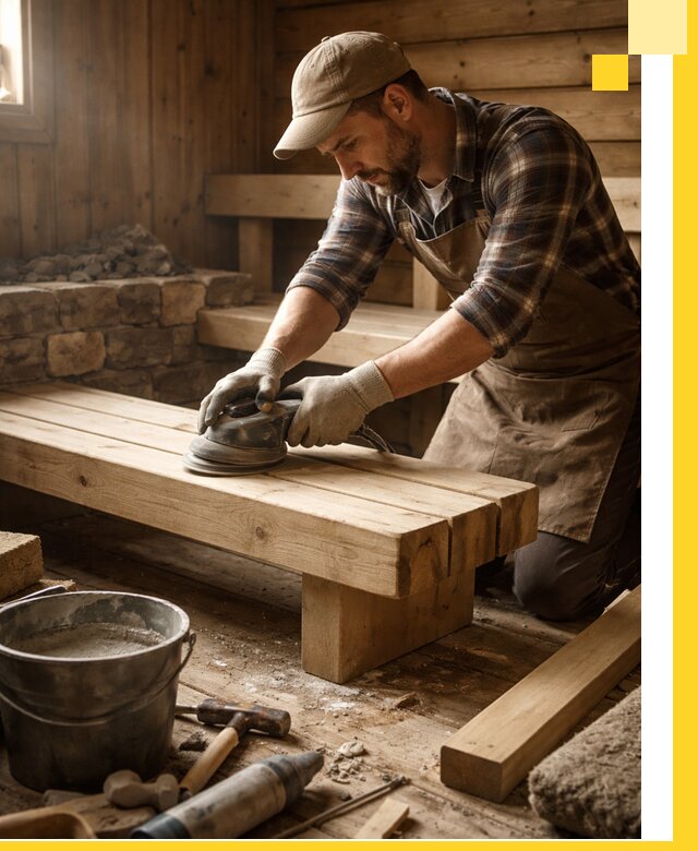 Ремонт бань под ключ в Гулькевичах с гарантией качества и сроков