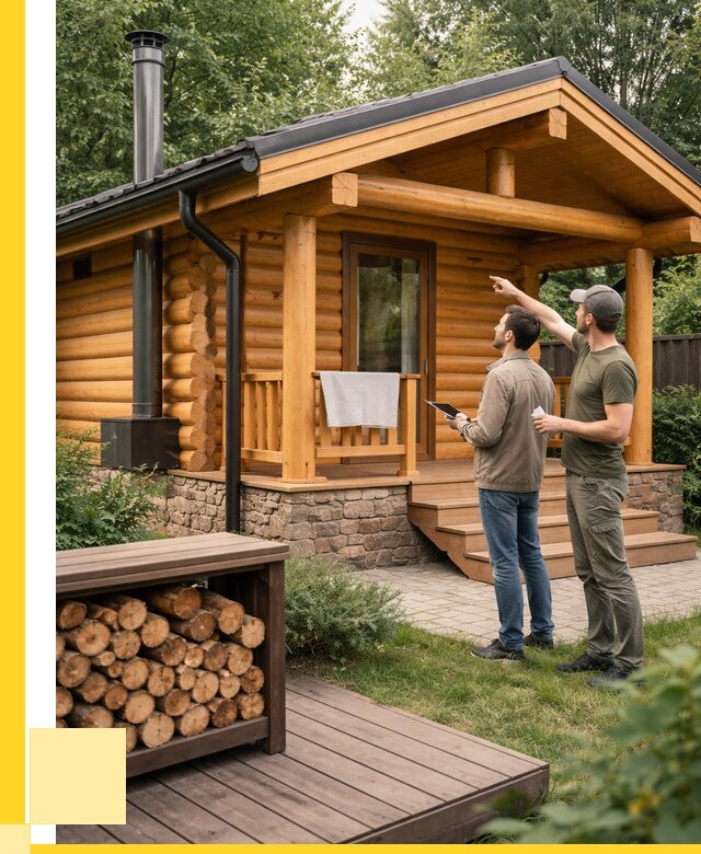 Бани для дачи под ключ в Гулькевичах от 259350 р. | ЭриданГль