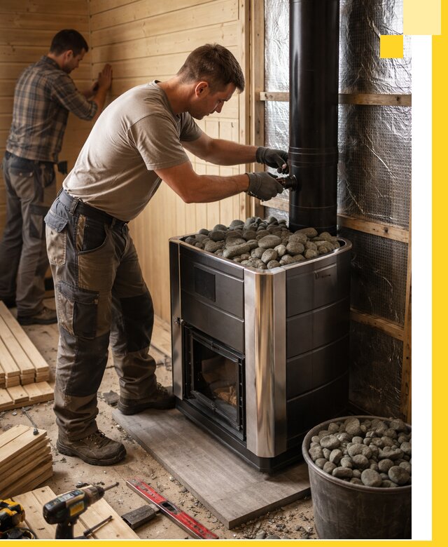 Проектирование и строительство парилок для бани в Гулькевичах под ключ