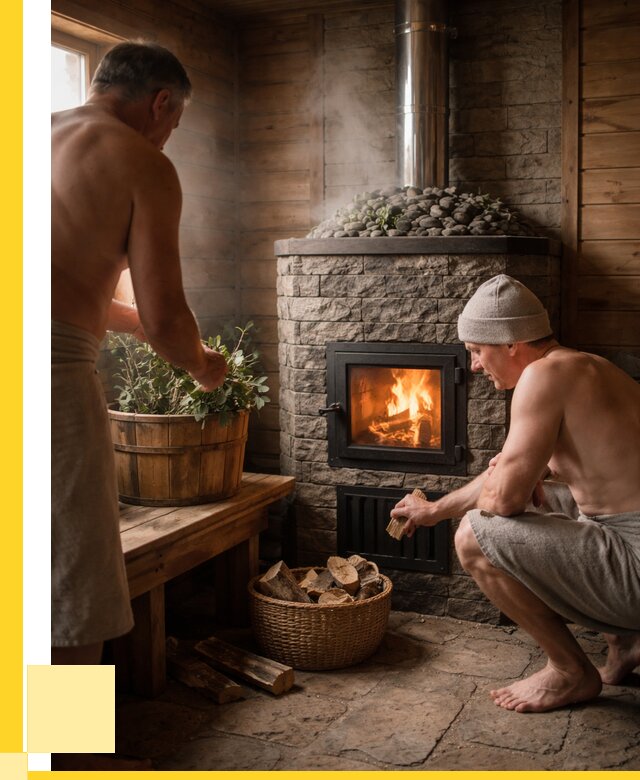 Банные печи под ключ в Гулькевичах от 46683 р. | ЭриданГль кирпичная